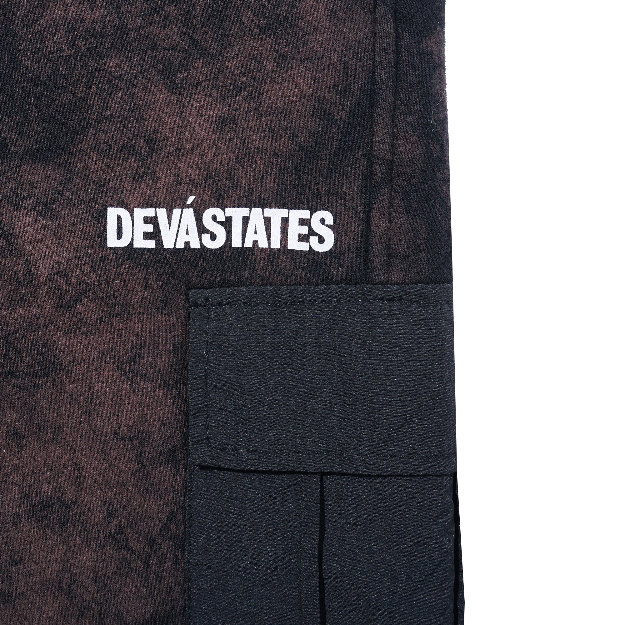 FUSE Fleece Cargo Pants [Bleached Black]