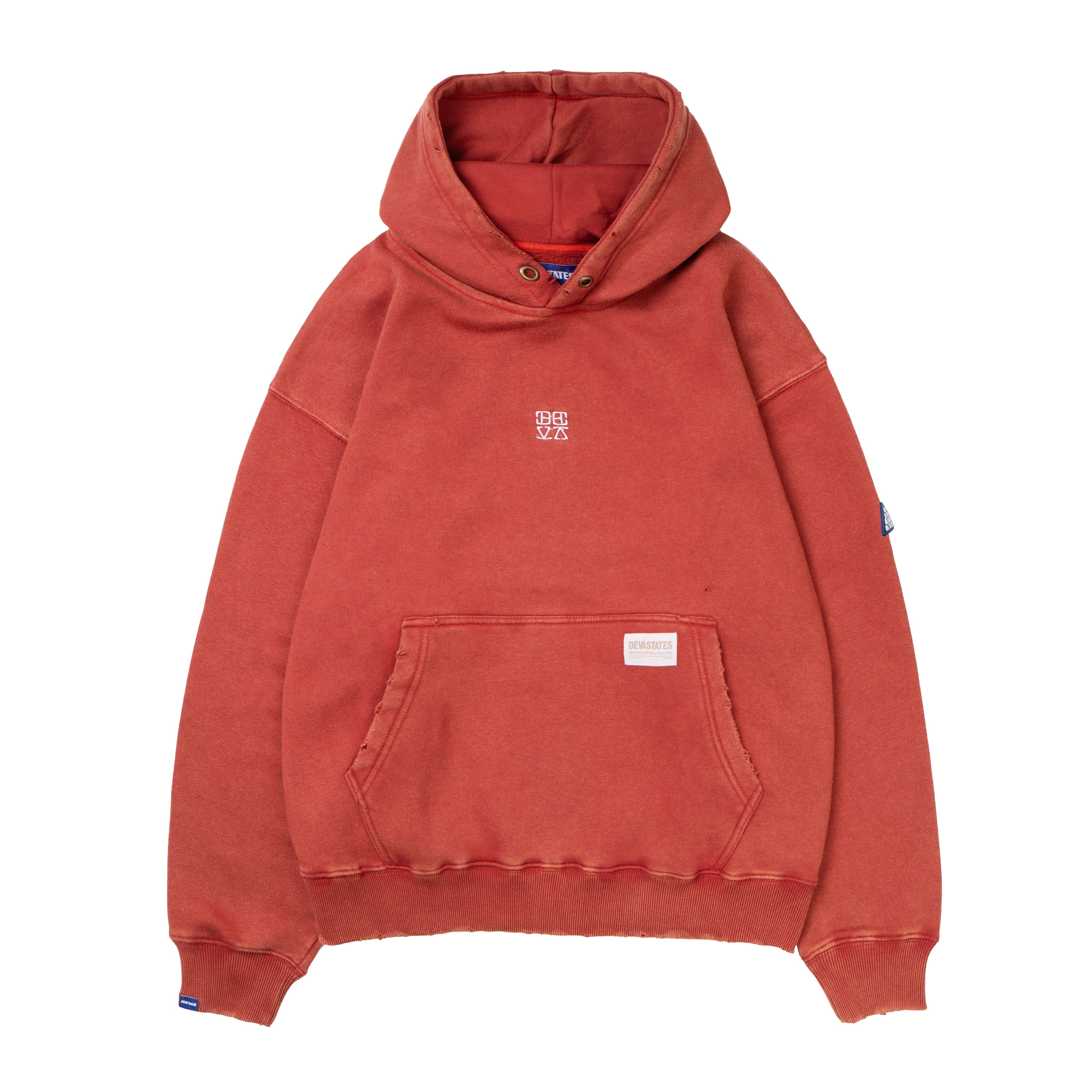 SOLAR Sunfaded Hoodie [Red]