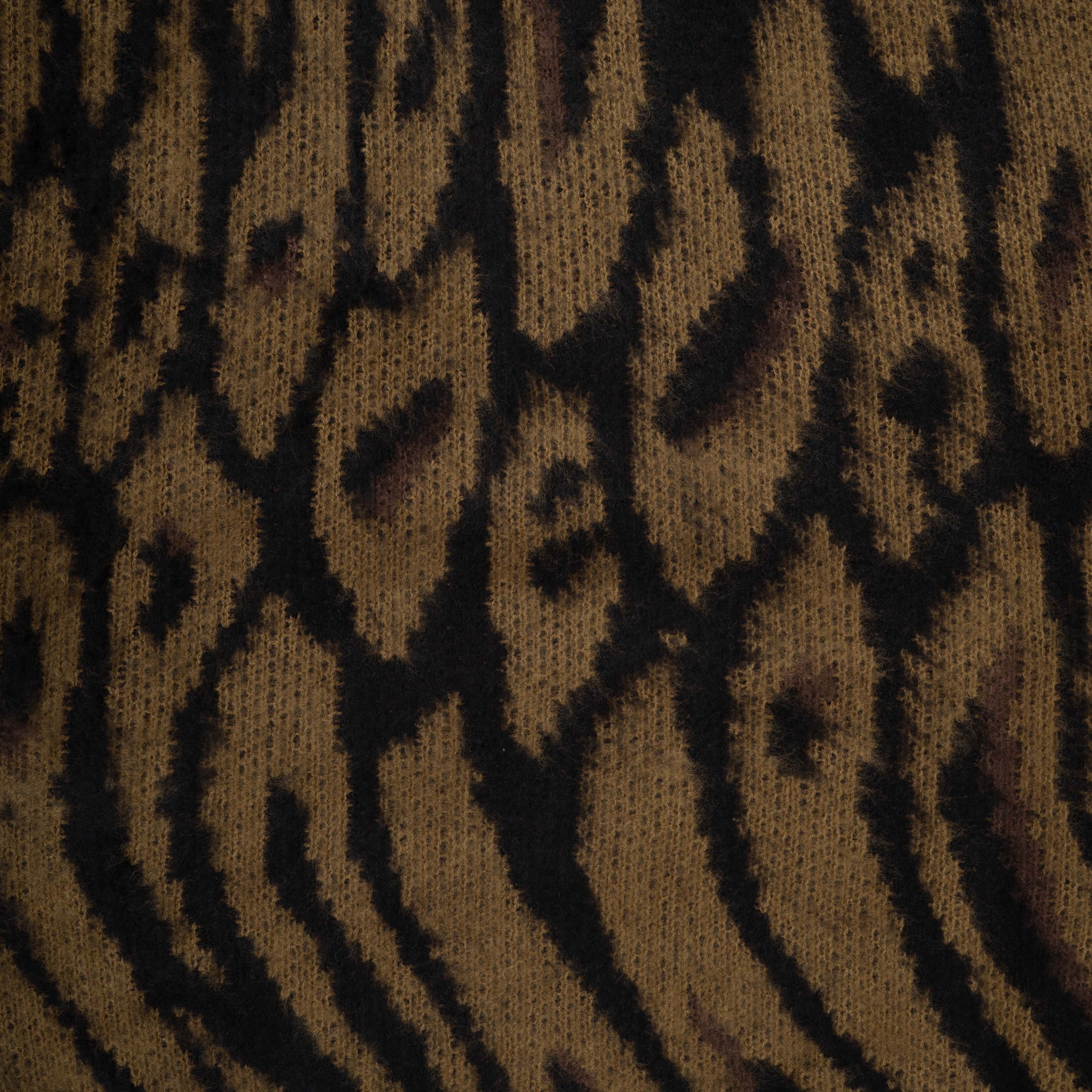 PANTERA Brushed Knitted Sweater [Brown]