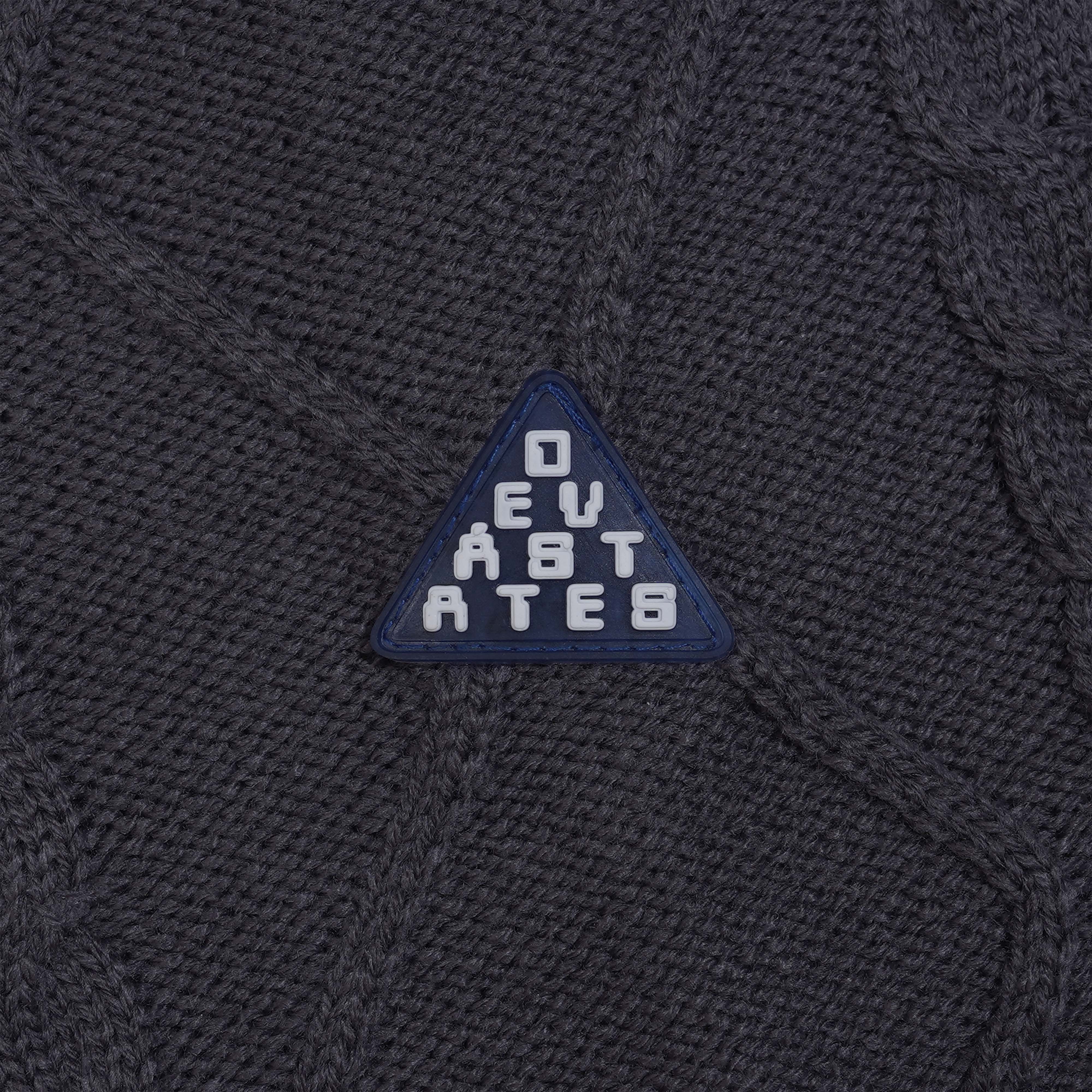 ANTLER Knitted Sweater [Navy Blue]