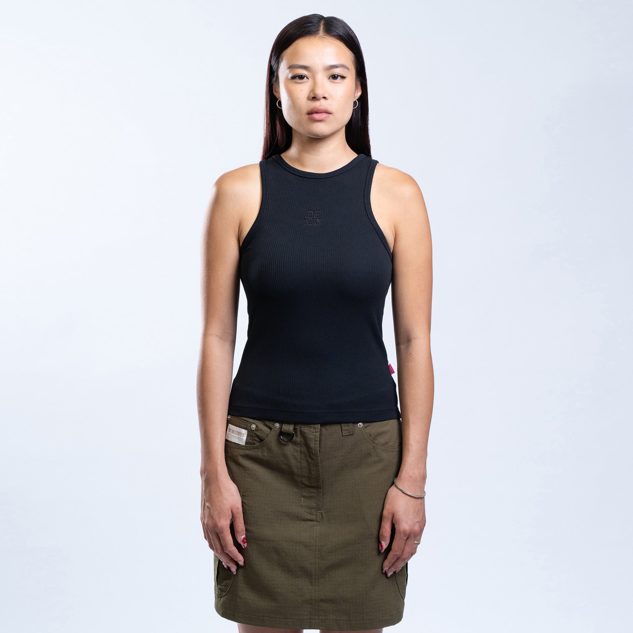 DUTY Cargo Short Skirt [Olive Green]