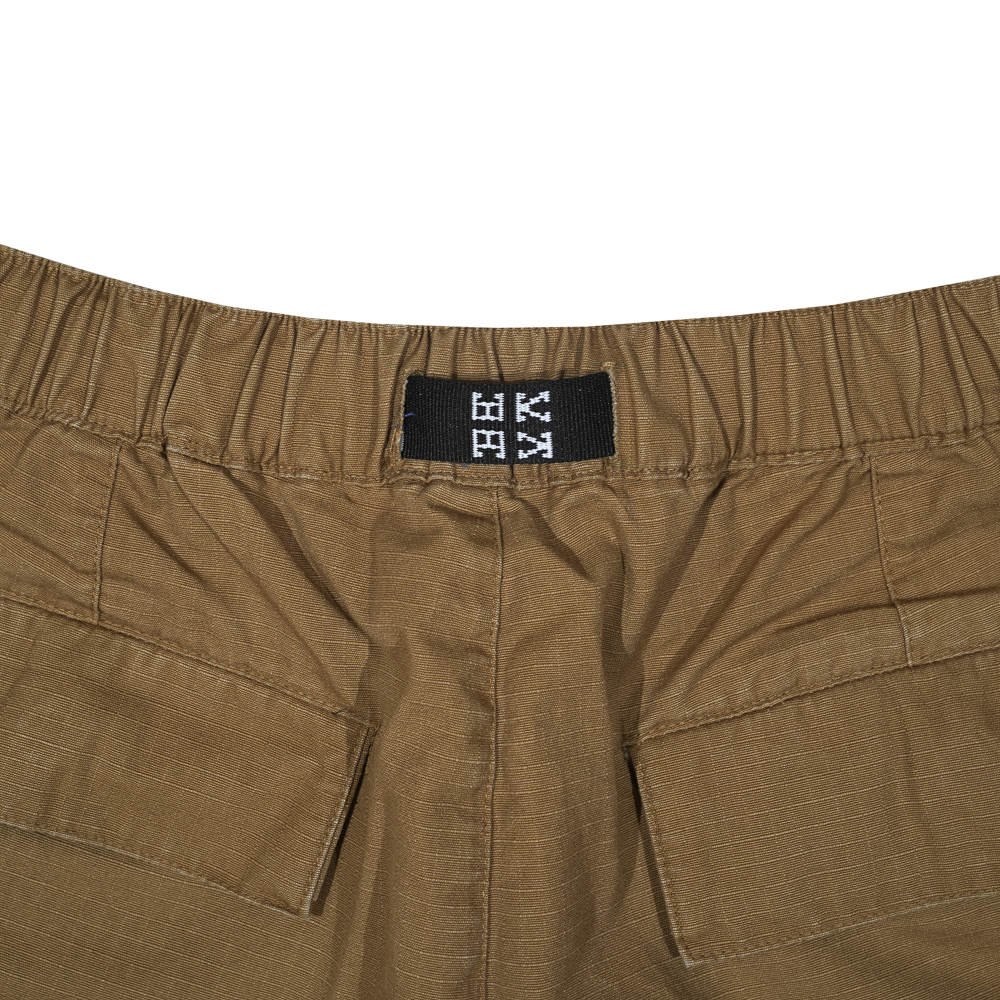 DUTY Washed Ripstop Cargo shorts [Khaki]