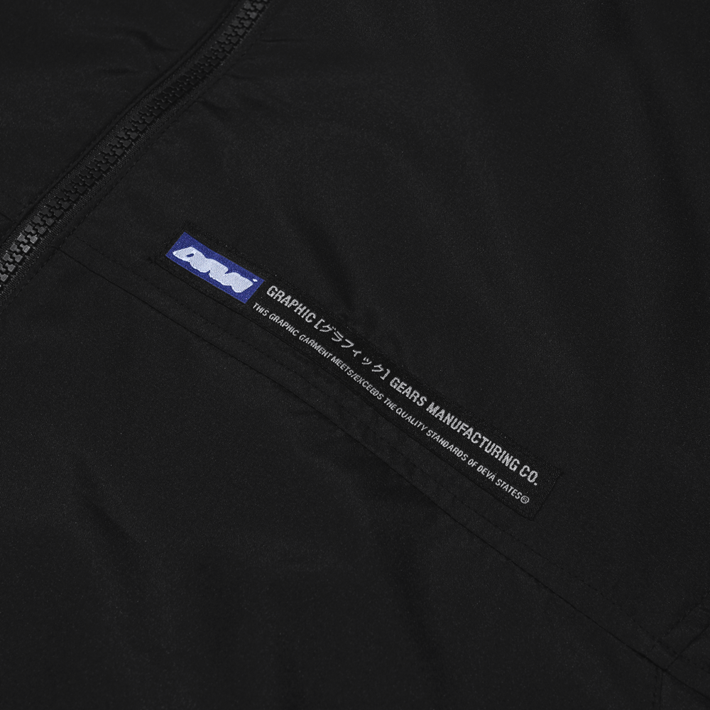 PATROL Foldable Anorak Jacket [Black]