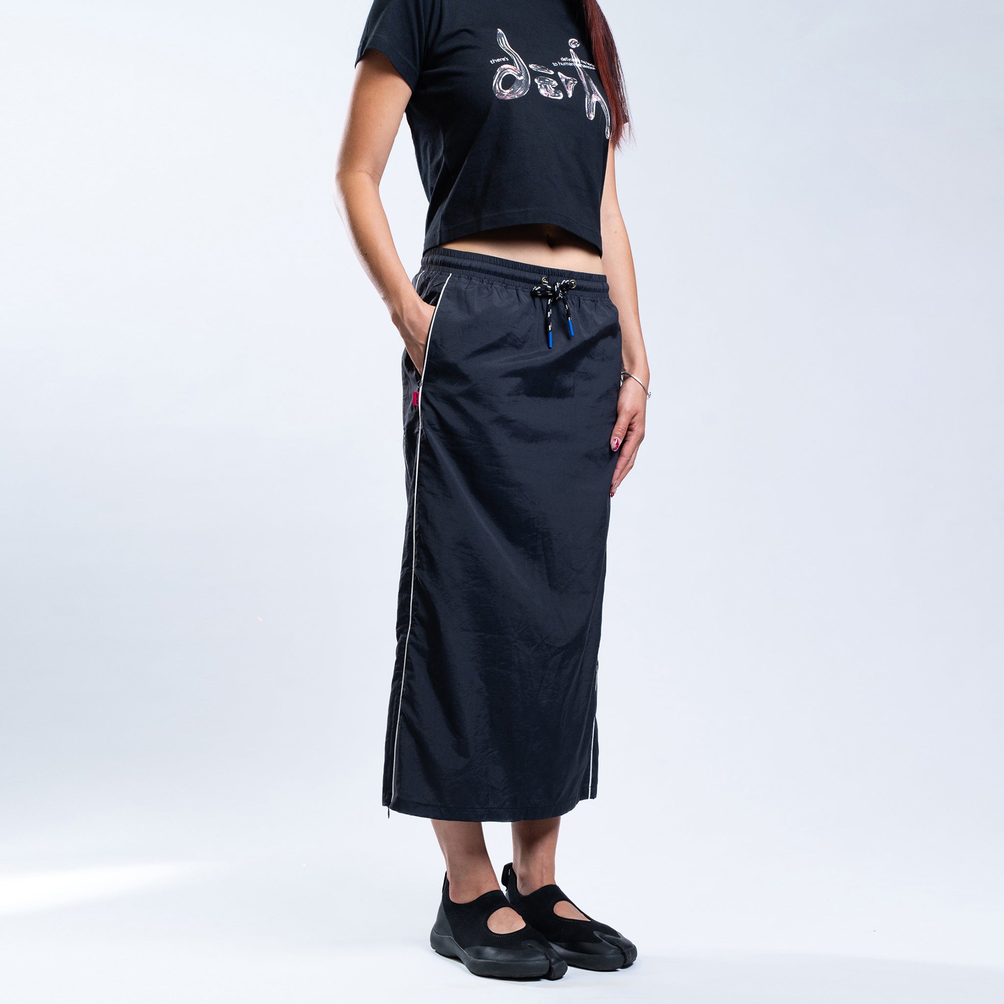 ROVER Long Skirt [Black]